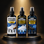 3-in-1 Premium Shoe Care Kit – Cleaner, Whitener & Protector